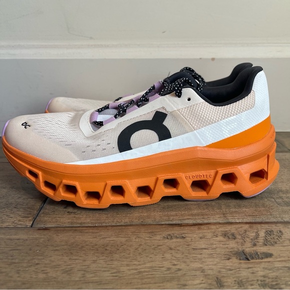 On cloudmonster sneakers  in fawn / turmeric size 6.5 women’s - Picture 8 of 13